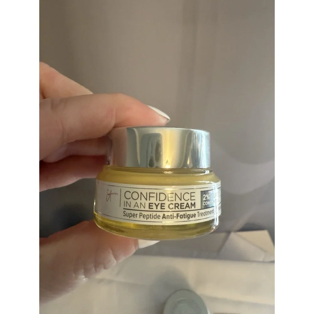 IT Cosmetics Confidence In A Cream Cleanser Eye Cream Gel Cream Retinol Bundle